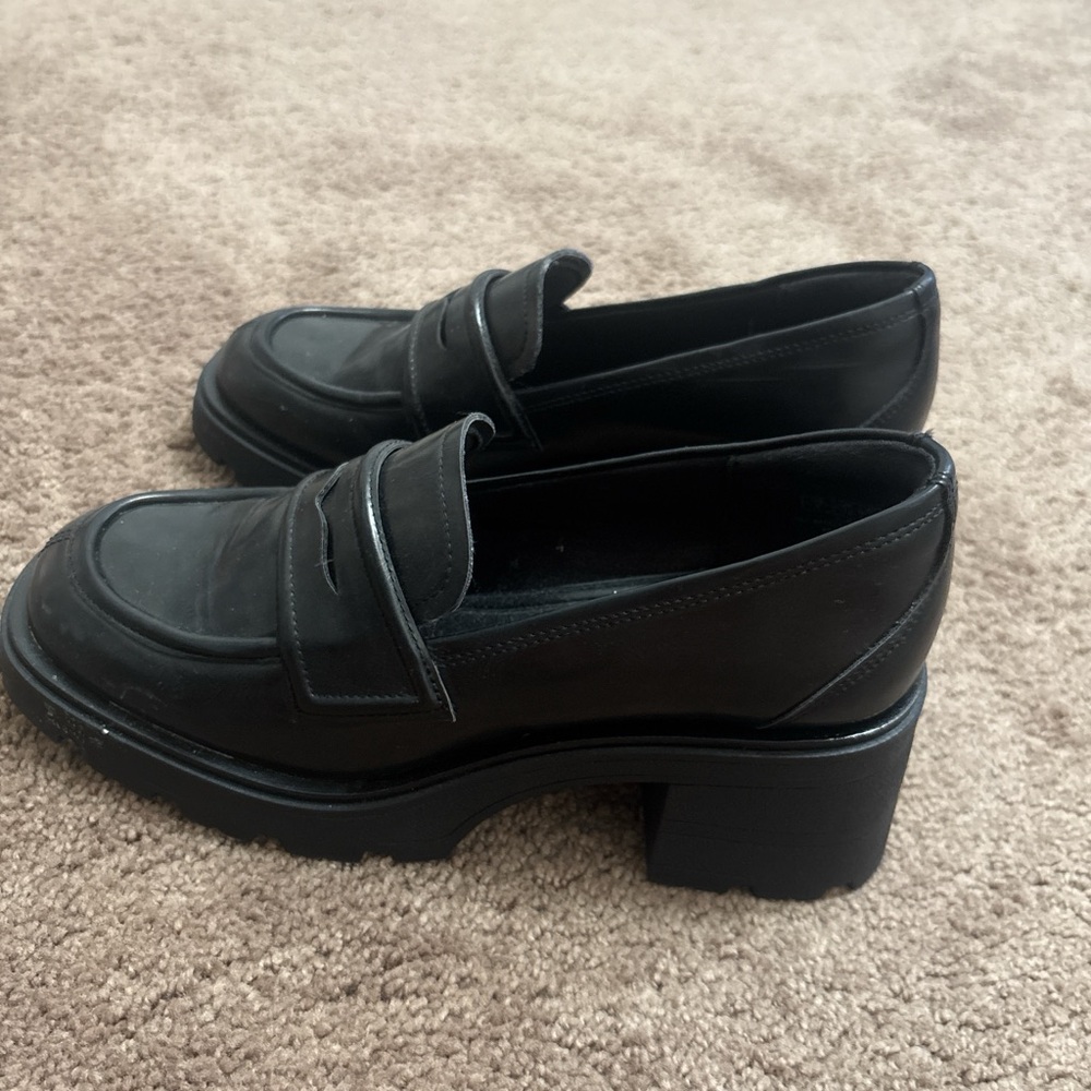 JENN ARDOR Chunky Block Heel Loafers - Picture 3 of 4